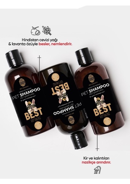 Pet Cosmetic Kedi ve Köpekler Için Göz Yakmayan Şampuan 500 ml fiyatları