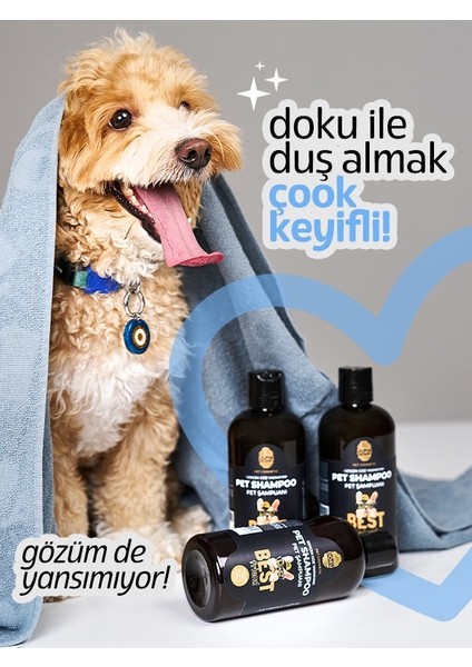 Pet Cosmetic Kedi ve Köpekler Için Göz Yakmayan Şampuan 500 ml