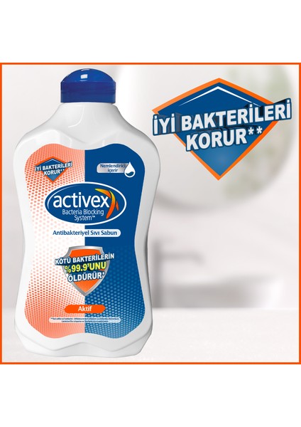 Sıvı Sabun Aktif Nemlendirici 2x1.5 L + 500 ml Cilt Dostu Koruma Seti fiyatları