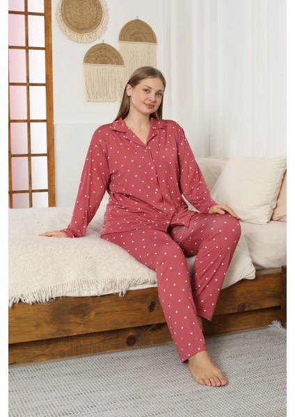 Desenli Kadın Pijama Takımı 3397 fiyatları