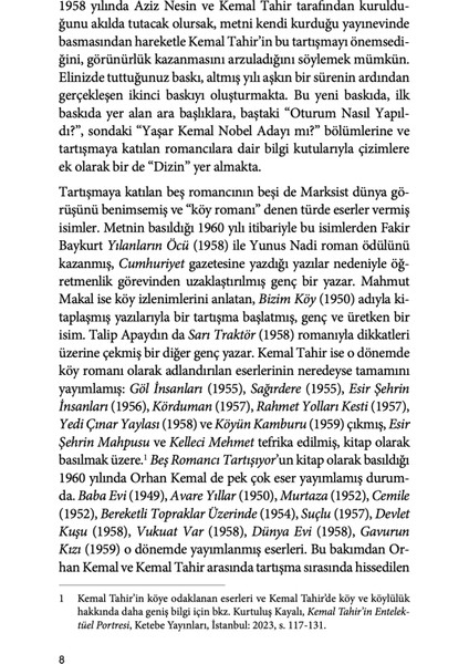 Beş Romancı Tartışıyor - Hüsna Baka indirimleri