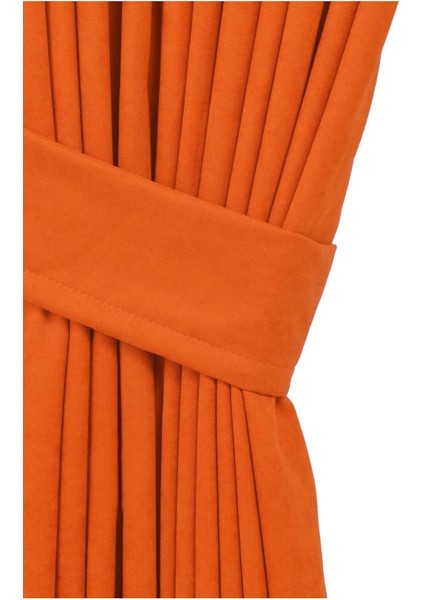 Petek Dokulu Kadife Dokuma Normal (1 x 2.5)Pileli Fon Perde (Kiremit) fiyatları