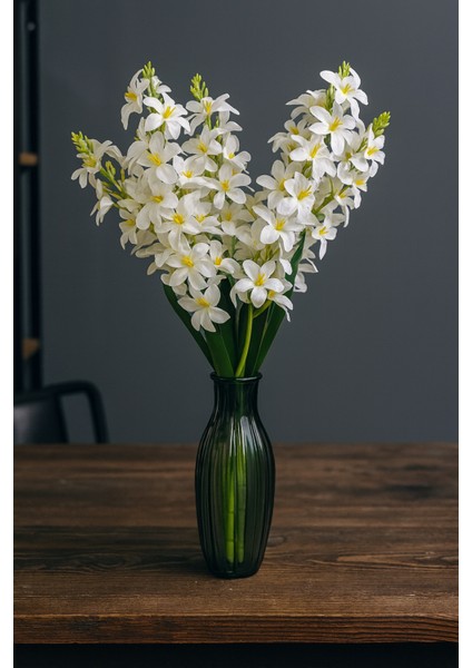 Yapay Çiçek Zambak Islak Dokulu 5 Dal Lüx Demet 50 cm fiyatları