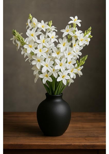 Yapay Çiçek Zambak Islak Dokulu 5 Dal Lüx Demet 50 cm modelleri