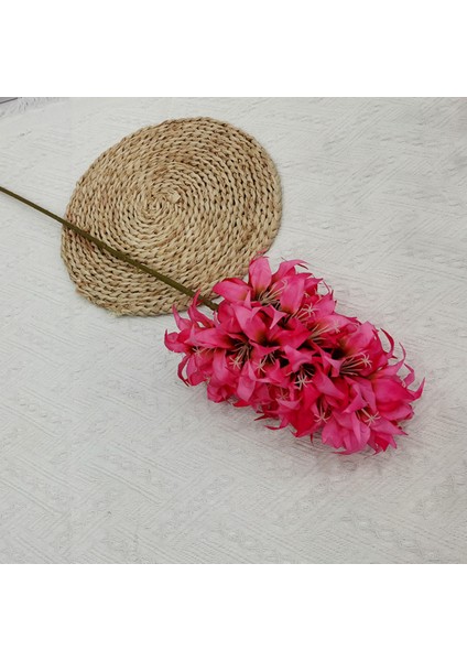 Yapay Sebboy Çiçegi Fuşya 100 cm