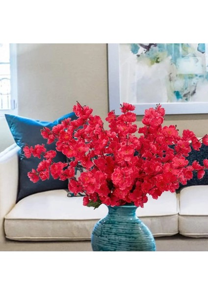 Yapay Çiçek Bahardalı Japon Kiraz Çiçeği 7 Dallı 57CM Fuşya fiyatları