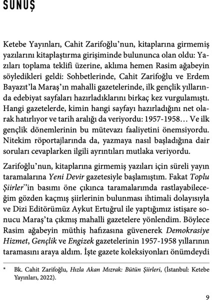 Şehirde Köşe Bucak - Cahit Zarifoğlu modelleri