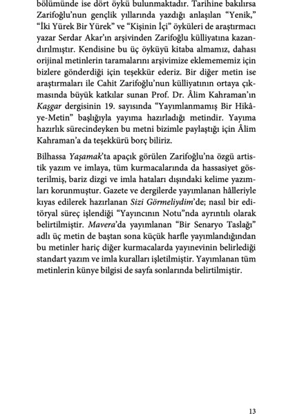 Sizi Görmeliydim - Cahit Zarifoğlu