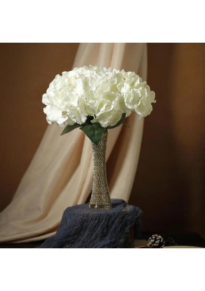 Yapay 5 Dallı Ortanca Demeti 50 cm Beyaz fırsatları