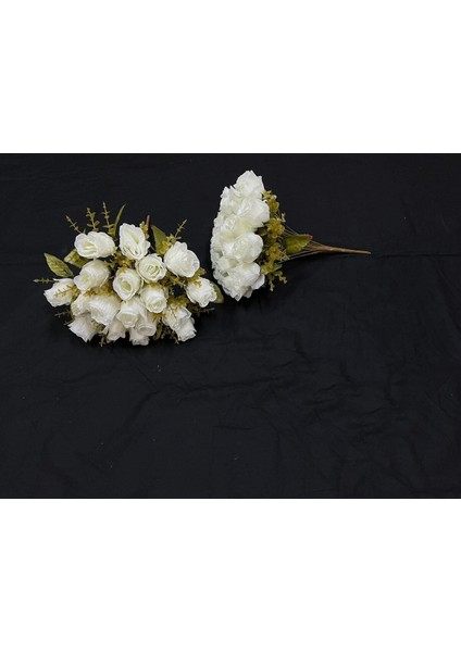 Tomur Gül Buketi 18'li Kırık Beyaz