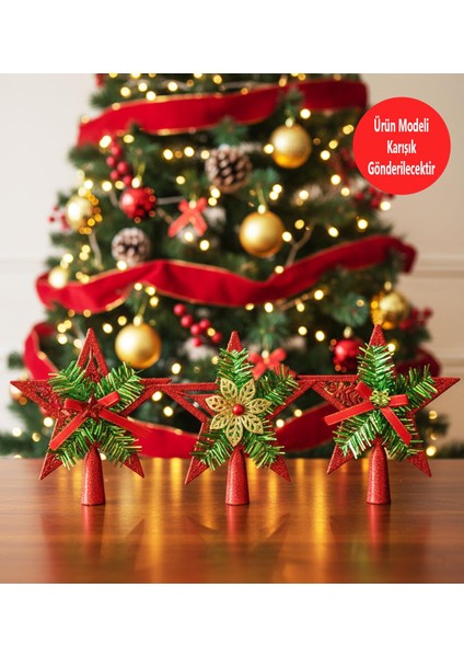 Yılbaşı Ağacı Tepe Süsü 15 cm fiyatları