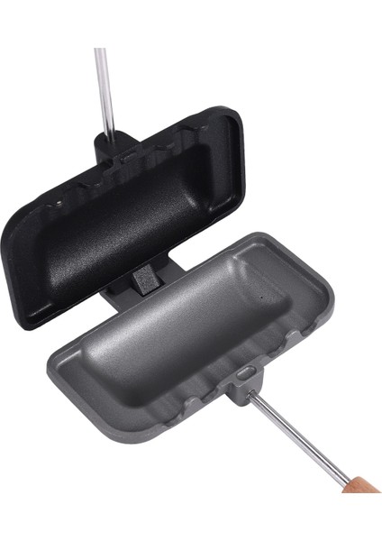 Sosisli Sandviç Tost Makinesi, Çift Taraflı Sandviç Pişirme Tepsisi, Peynir Makinesi Sandviç Makinesi Çevirme Tepsisi, Kamp Kızartma Tavası (Yurt Dışından) modelleri