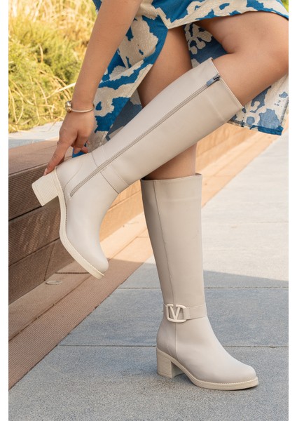 Delmar Kadın Tokalı Soğuk Geçirmez Çizme modelleri