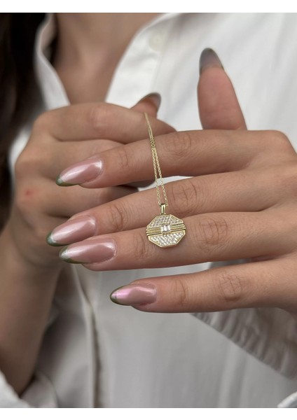 14 Ayar Altın Taşlı Kolye 657 fırsatları