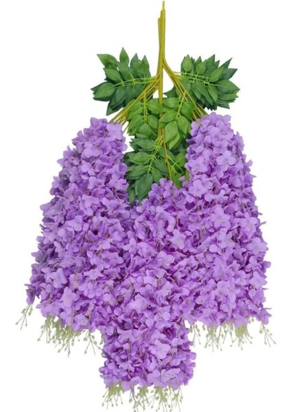 Yapay Sarkan Akasya Çiçeği 100 cm Mor 12 Li Paket Akasya 12Lİ fırsatları