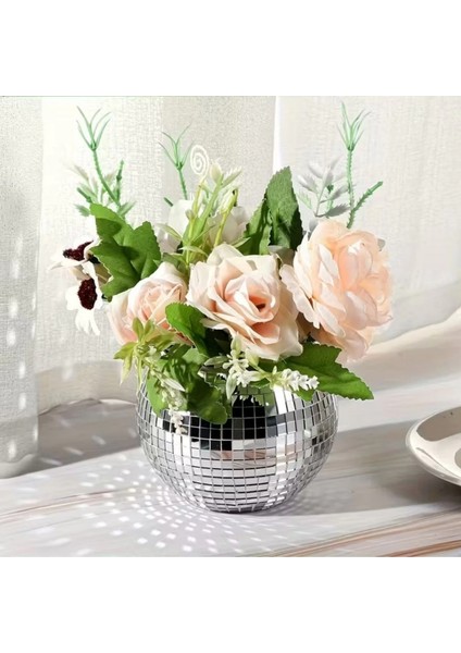 Kare Silver Cam Mozaik Fayans Çıkartmaları El Işi Kare Cam Fayans Kendinden Yapışkanlı Aynalı Dekor Panel 30X30 cm (4887) fırsatları