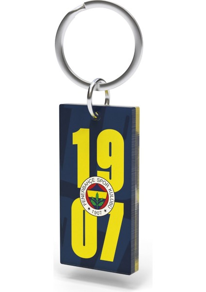 Lisanslı 6 Renk Logolu Lacivert T-Shirt ve Sarı-Lacivert 1907 Yazılı Anahtarlık fiyatları