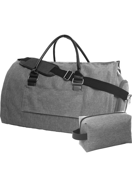 2’si 1 Arada Omuz Seyahat Çantası ve Elbise Çantası Katlanabilir, Ayakkabı Çantası, Çok Amaçlı Çanta