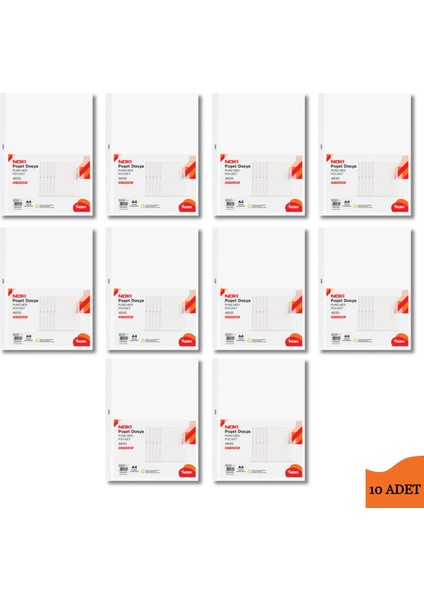 Poşet Dosya Eco A4 100 lü 10 Paket