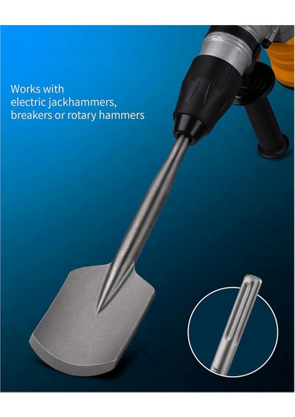 Sds Için Max Clay Spade 4-1/2 Inç x 17 Inç Sds Için Çelik Matkap Kürek Bir Bit Max Rotary Hammer Electric Jackhammer (Yurt Dışından) fırsatları