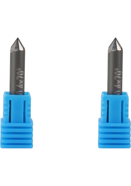 2x Pcd Elmas Gravür Bitleri Gravür Cnc Oyma Taş Karbür Freze Kesici Granit Mermer D6XL40X70 Degreex0 4 (Yurt Dışından)