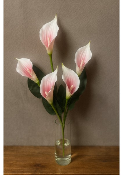 Yapay Çiçek Islak Gala Koyu Pembe 5 Dal 80 cm fırsatları