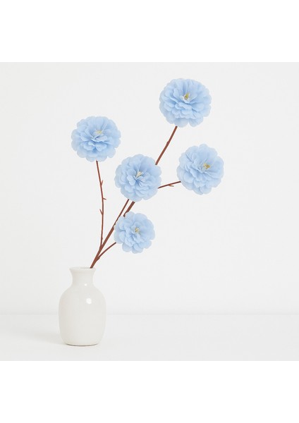 Yapay Çiçek Acık Şakayık 5 Li 80 cm Acık Mavi modelleri