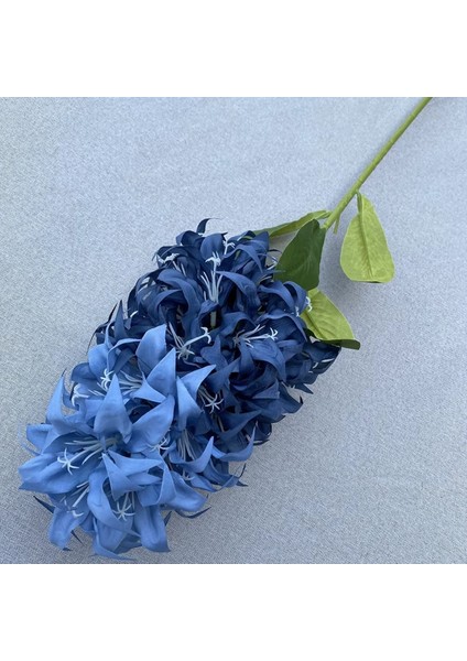 Yapay Sebboy Çiçegi Lacivert 100 cm