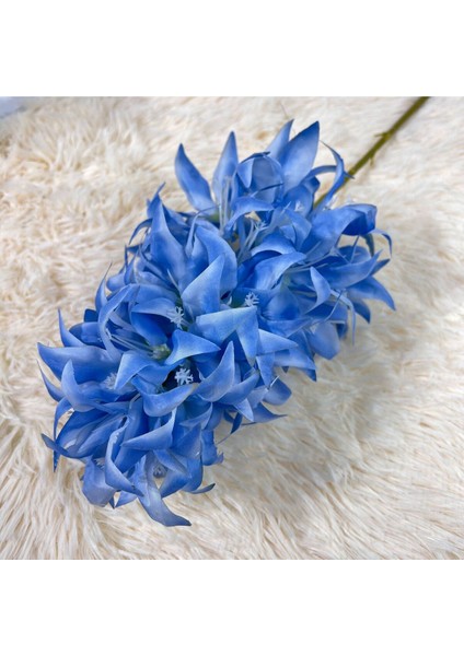 Yapay Sebboy Çiçegi Lacivert 100 cm modelleri