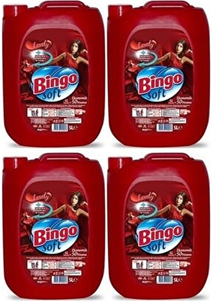 Soft Lovely Konsantre Çamaşır Yumuşatıcısı Aldehit Kokulu 5 lt 100 Yıkama Kapasitesi fırsatları