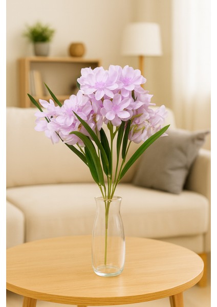 Yapay Çiçek Nergis Demeti 5 Dal 50 cm Lila modelleri