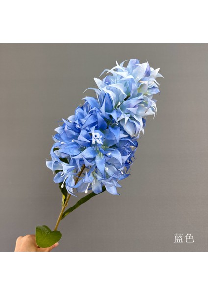 Yapay Sebboy Çiçegi Acık Mavi 100 cm modelleri