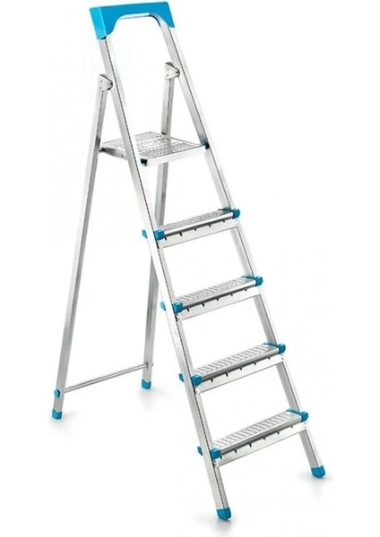 4+1basamaklı Metal Merdiven Y: 105CM - 120KG.TAŞIMA Kapasitesi (4887)