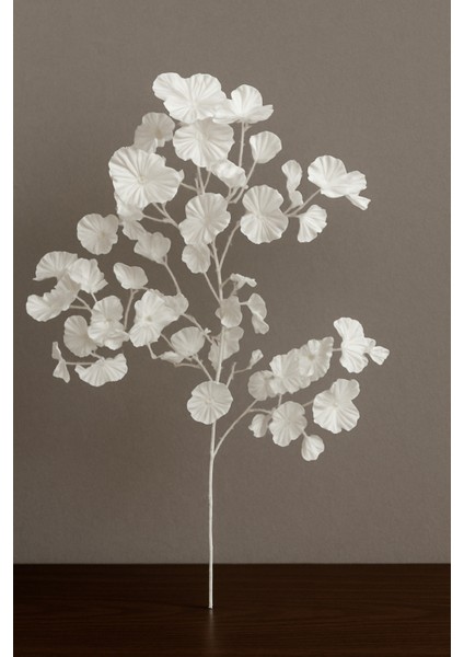 Yapay Çiçek Dağ Gelinciği 90 cm Beyaz