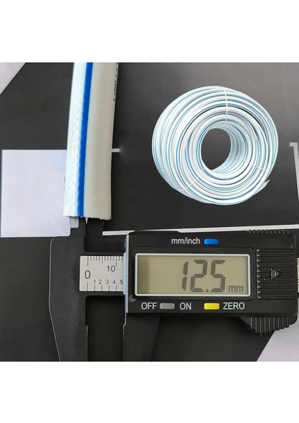 Bahçe Hortumu 20 Metre 3 Katlı Kalın Sağlam Çeşme Su Sulama Hortum Araç Araba Yıkama 12.5 mm 1/2". indirimleri