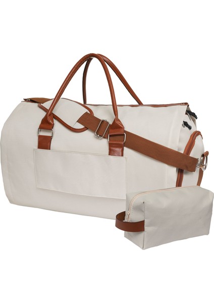 2’si 1 Arada Omuz Seyahat Çantası ve Elbise Çantası Katlanabilir, Ayakkabı Çantası, Çok Amaçlı Çanta