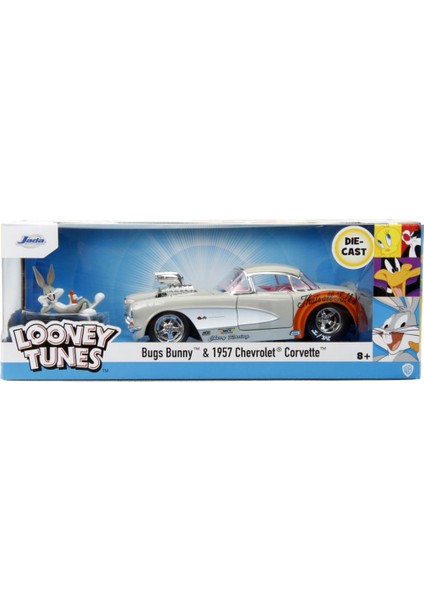 1/24 Bugs Bunny 1957 Chevrolet Corvette modelleri