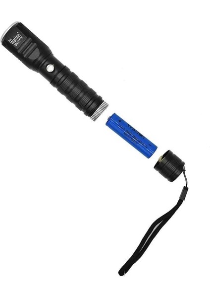 Şarjlı Pilli Zoomlu El Feneri Wt-087 modelleri