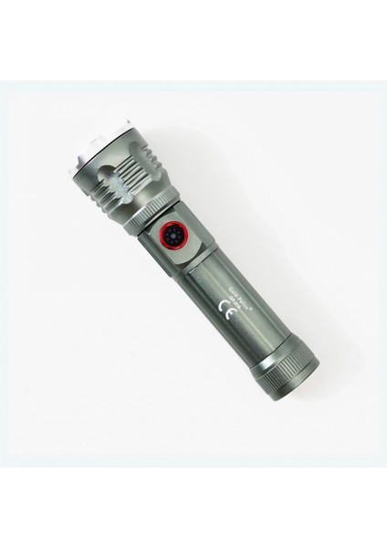 Gold Police Gp-216 Şarjlı El Feneri Güçlü Tg Led 2000 Lümen