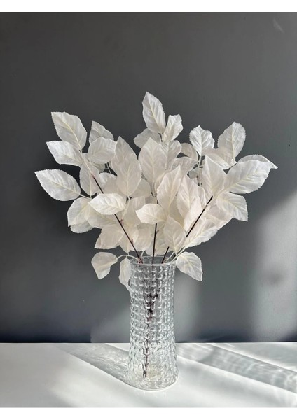 Dekoratif Kaliteli Pastel Lüx Demet 5 Dallı 60 cm