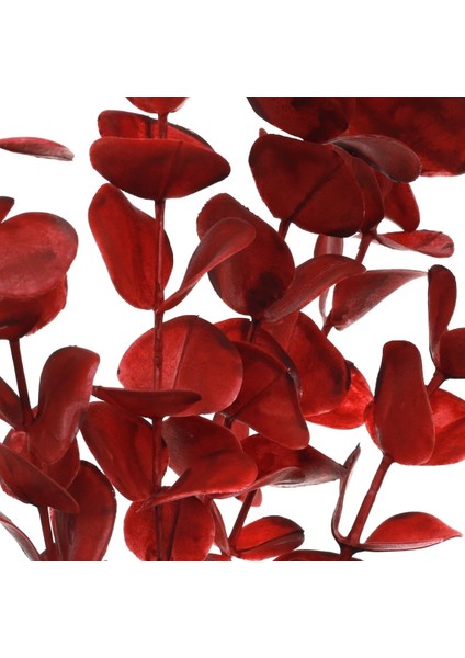 Yapay Çiçek Okaliptus Şimşirli Kırmızı 80 Cm. indirimleri