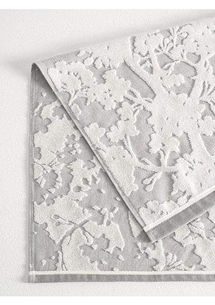 Pamuk Tekli Havlu Jakarlı Karna Eco Batıs - 50 x 90 fırsatları