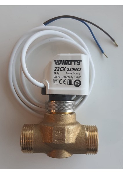 22CX230NC2 Elektrotermik Aktüatör, Normalde Kapalı (NC), 230V AC modelleri