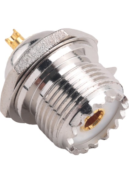 Uhf Dişi SO239 Jack Bulkhead Lehim Panel Montajı Rf Düz Konnektör, Gümüş (Yurt Dışından) modelleri