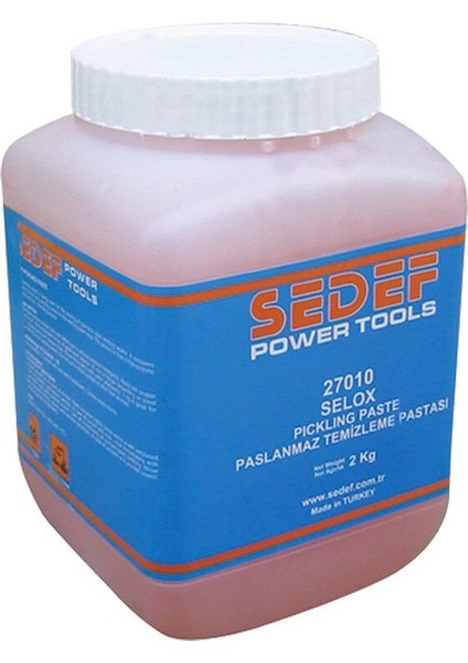 Selox Paslanmaz Temizleme Jeli 2 kg fiyatları