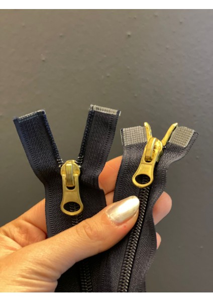 Çift Kaydırma 72X3 cm Lacivert Fermuar fiyatları