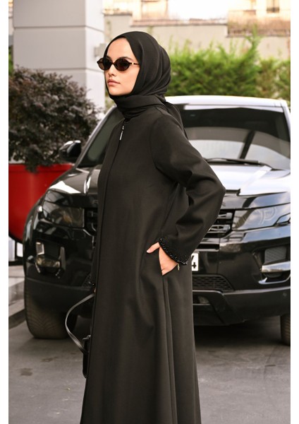 Siyah Kaşmir Manto fiyatları