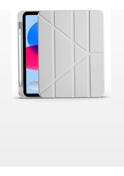 Iyolit Ipad 10.9 /A16 Sert Kapaklı Kalemlikli Smart Kılıf