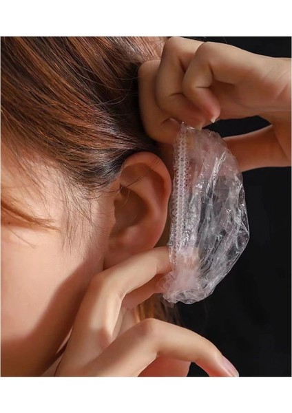 100 Su Geçirmez Kulak Örtüleri Su Geçirmez Kulak Kapları Duş Için modelleri