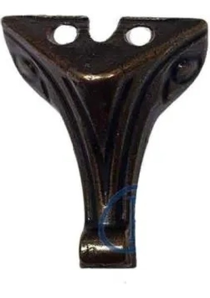 Moda Ahşap Sandık Ayağı, Kutu Ayak 2,5 cm - Eskitme, 100 Adet